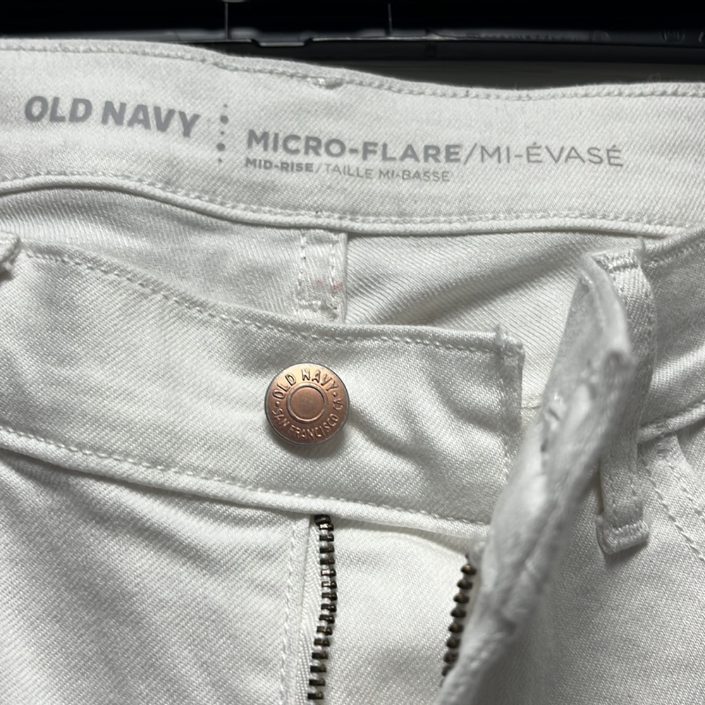 Micro-Flare Mod Rise Jeans - Picture 6 of 8